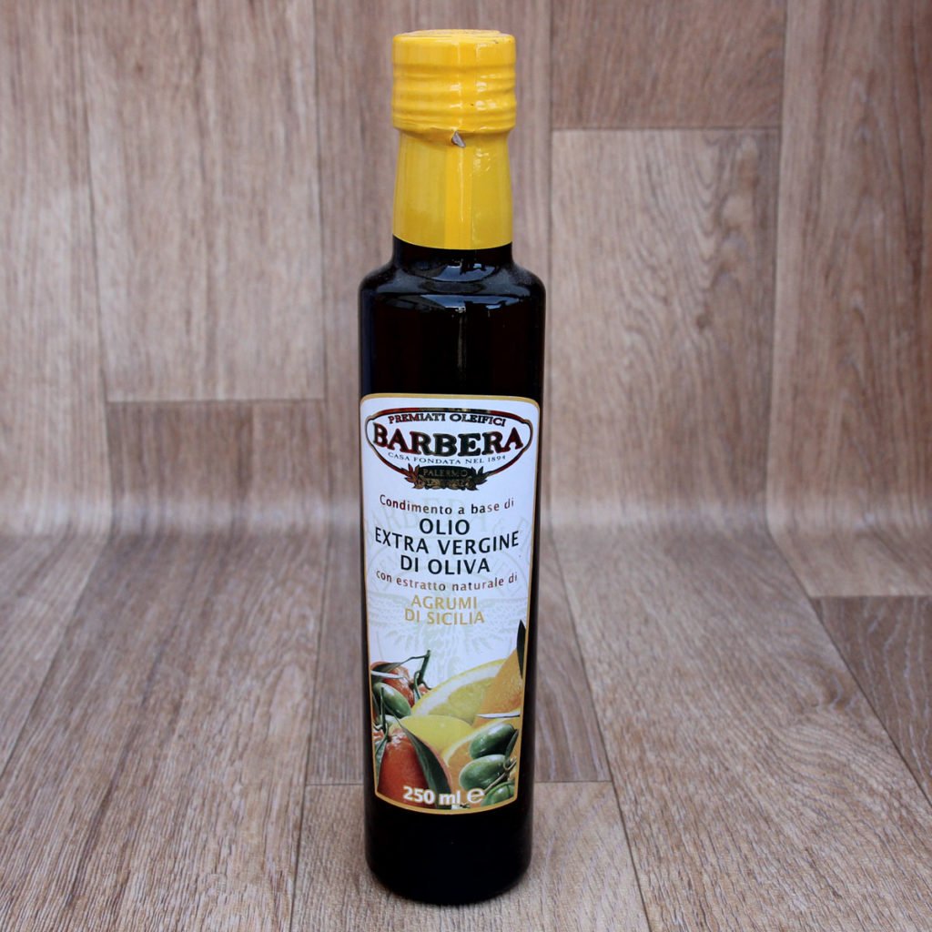 Huile d’Olive citron et herbes aromatiques « Barbera » – Coccimarket