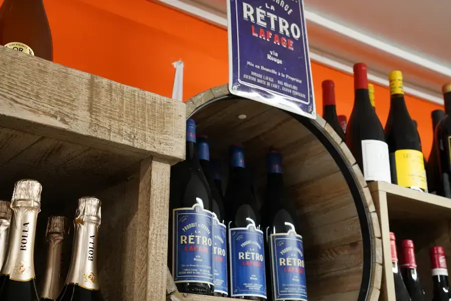 Sélection de bières disponible dans le magasin